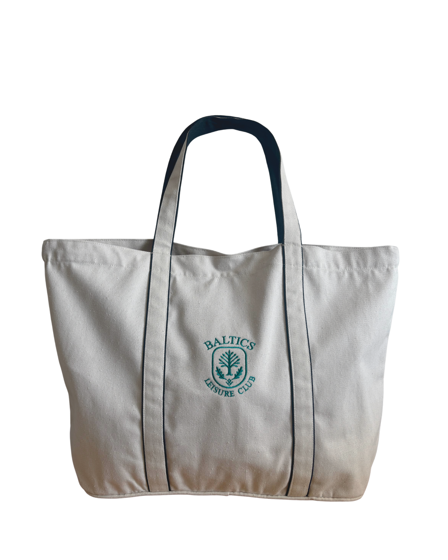 The Baltic Light Blue Edition Embroidered Tote - Baltics Leisure Club