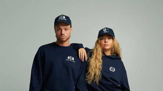 The Club Embroidered Cap – Navy - Baltics Leisure Club