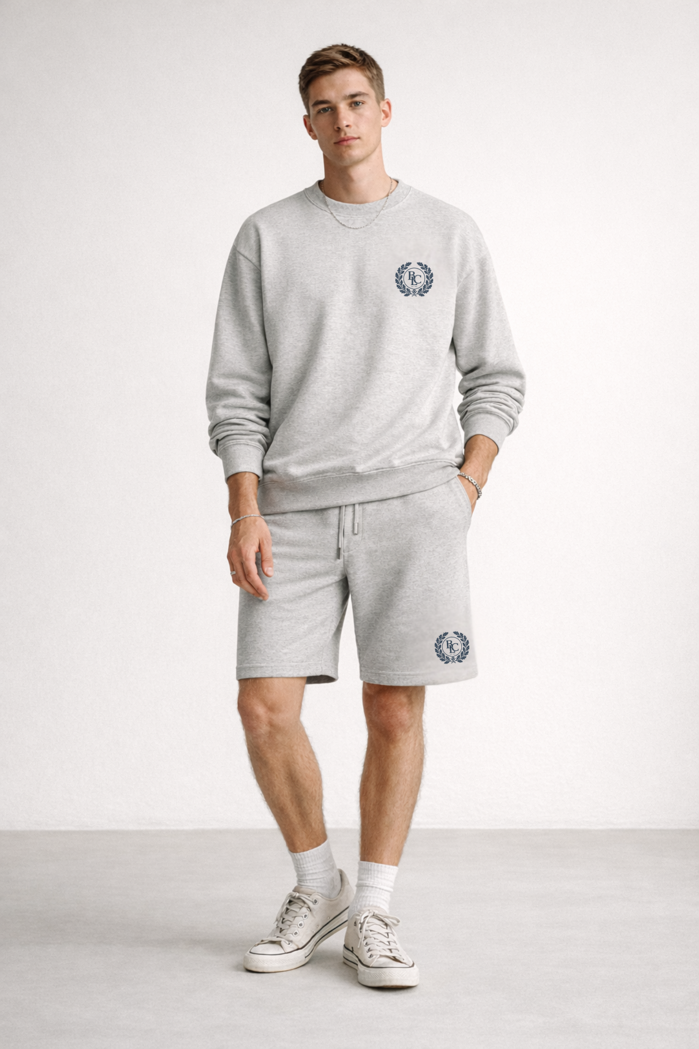 The Heritage Shorts – Embroidered Baltics Leisure Club