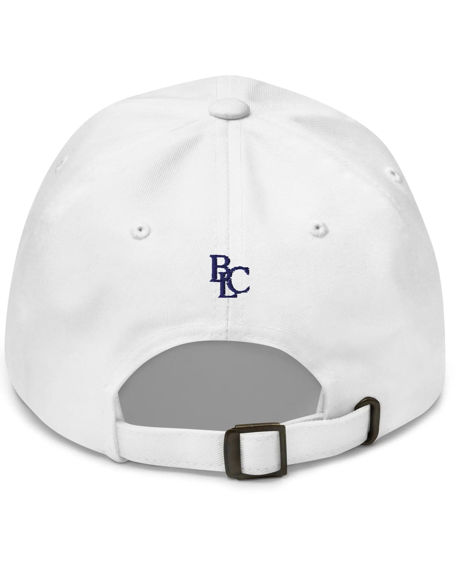 The BLC Embroidered White Cap - Baltics Leisure Club