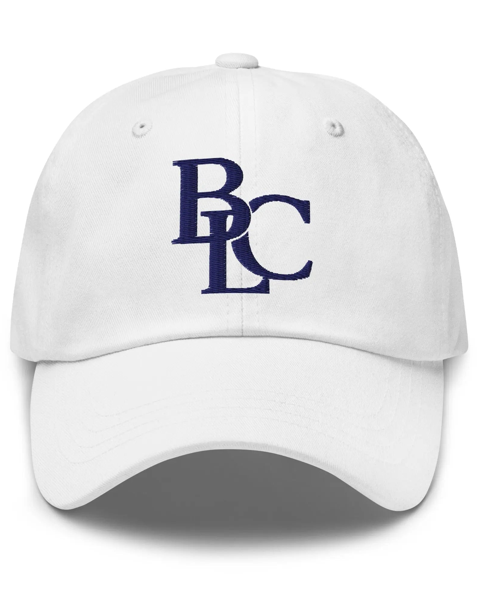 The BLC Embroidered White Cap - Baltics Leisure Club