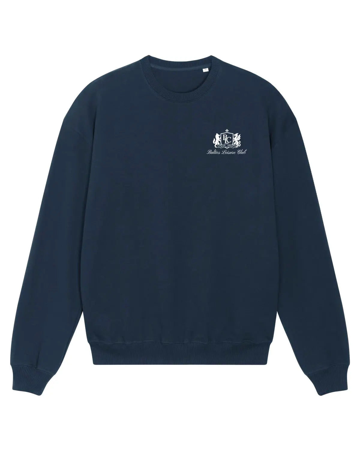 The Club Embroidered Sweatshirt – French Terry - Baltics Leisure Club