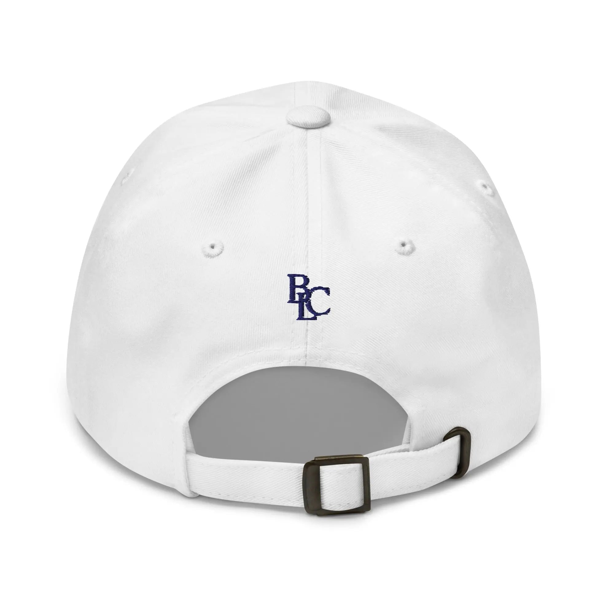The Club Embroidered White Cap - Baltics Leisure Club