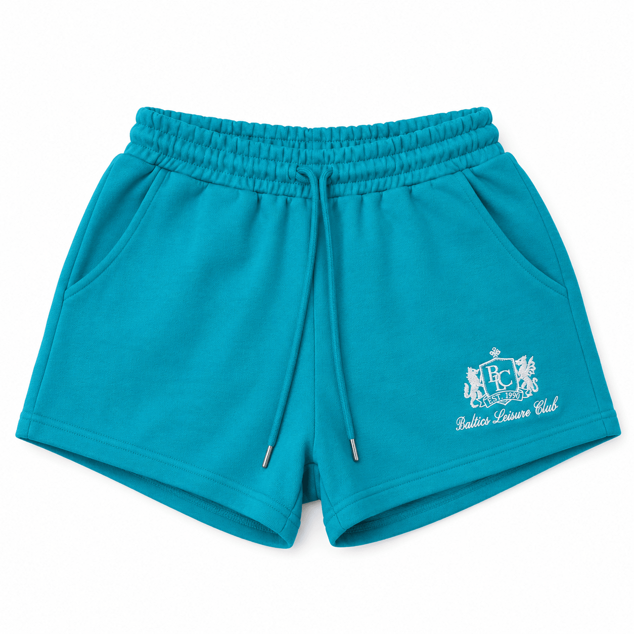 The Club Mini Shorts - Lagoon Green - Baltics Leisure Club