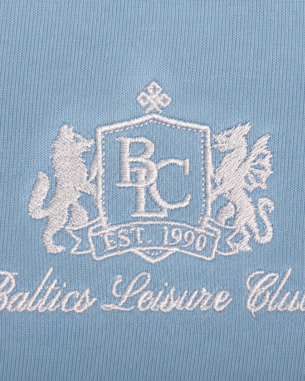 The Club Mini Shorts - Powder Blue - Baltics Leisure Club