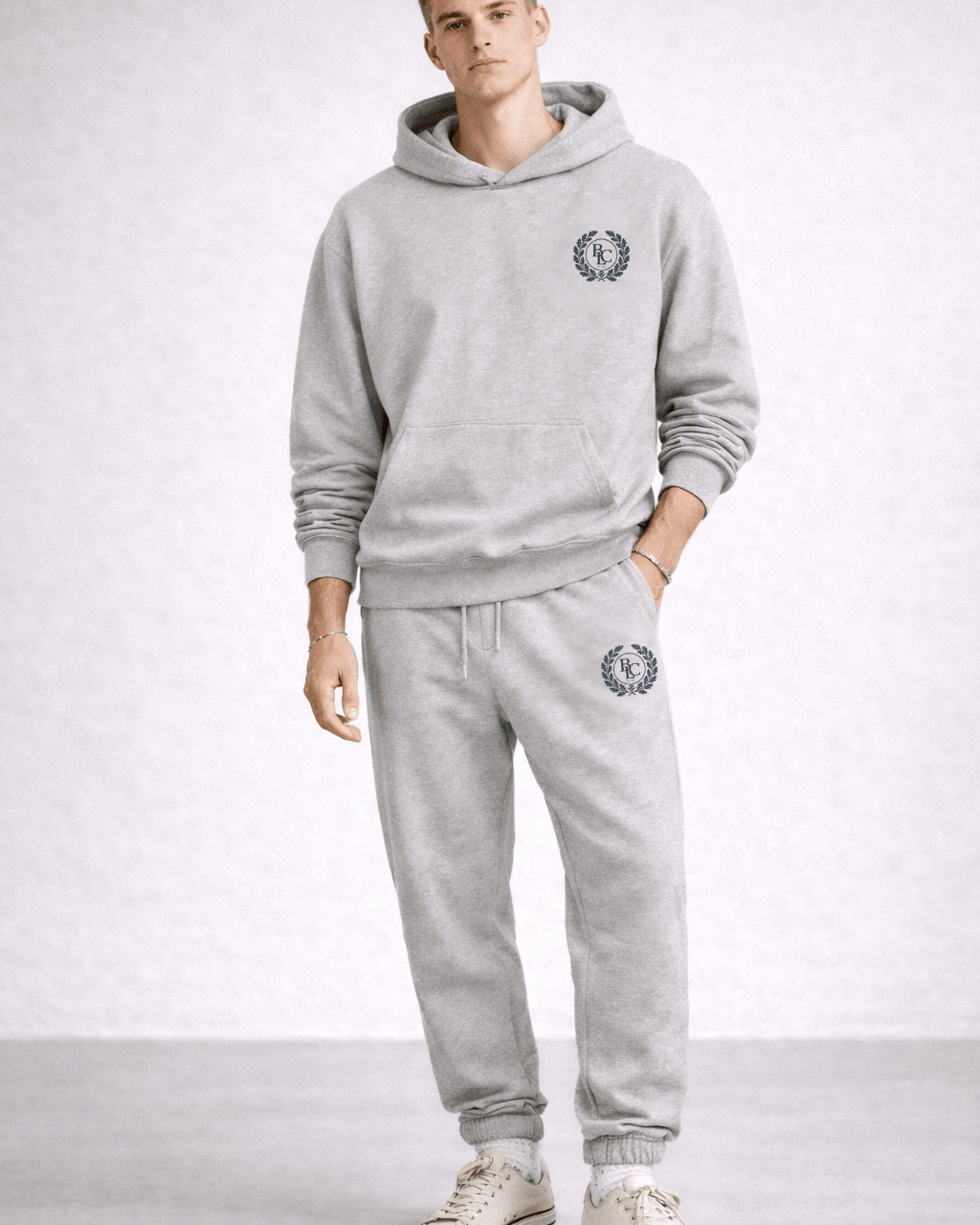 The Heritage Hoodie – French Terry Embroidered - Baltics Leisure Club