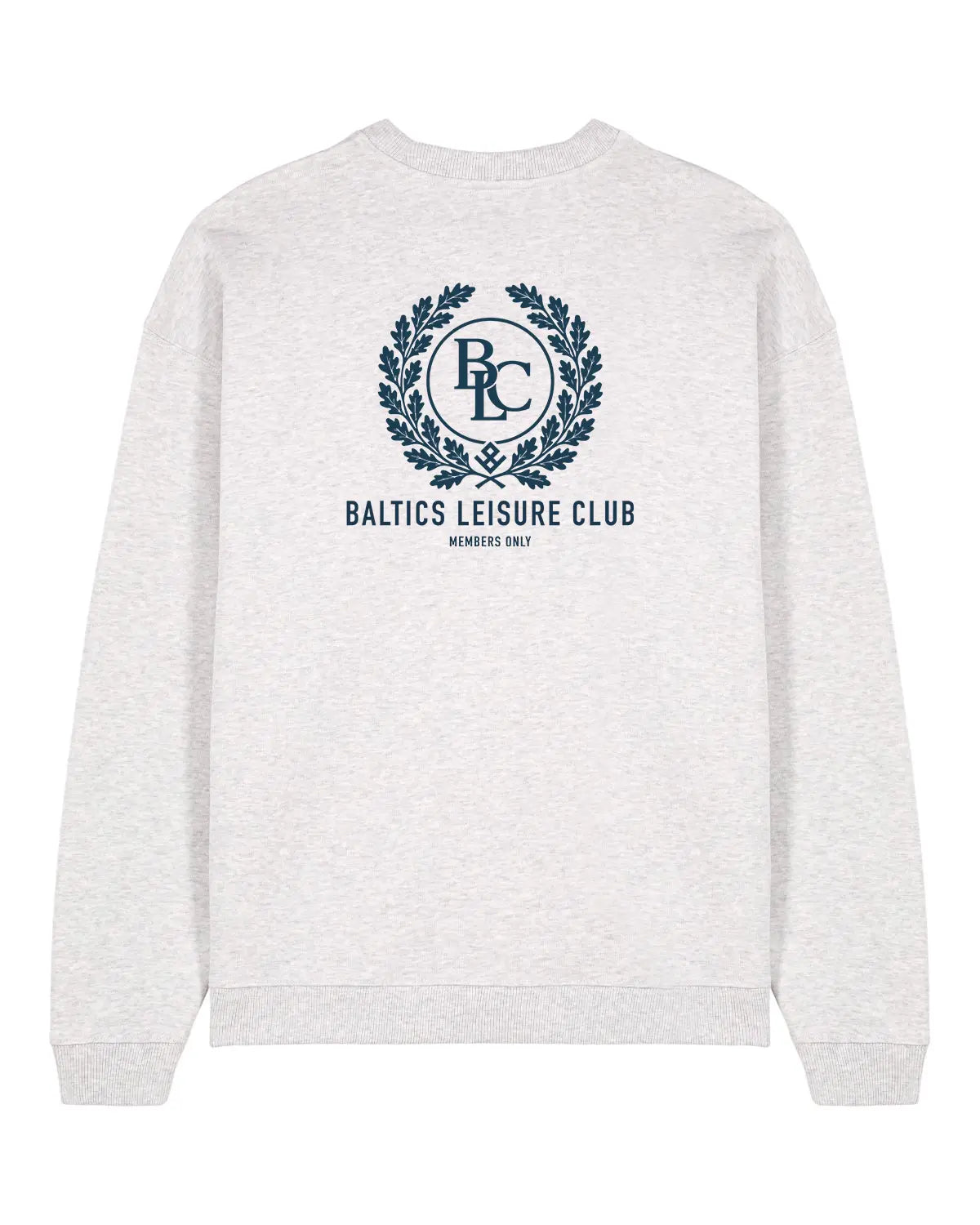 The Heritage Men Sweatshirt – Cool Heather Grey - Baltics Leisure Club
