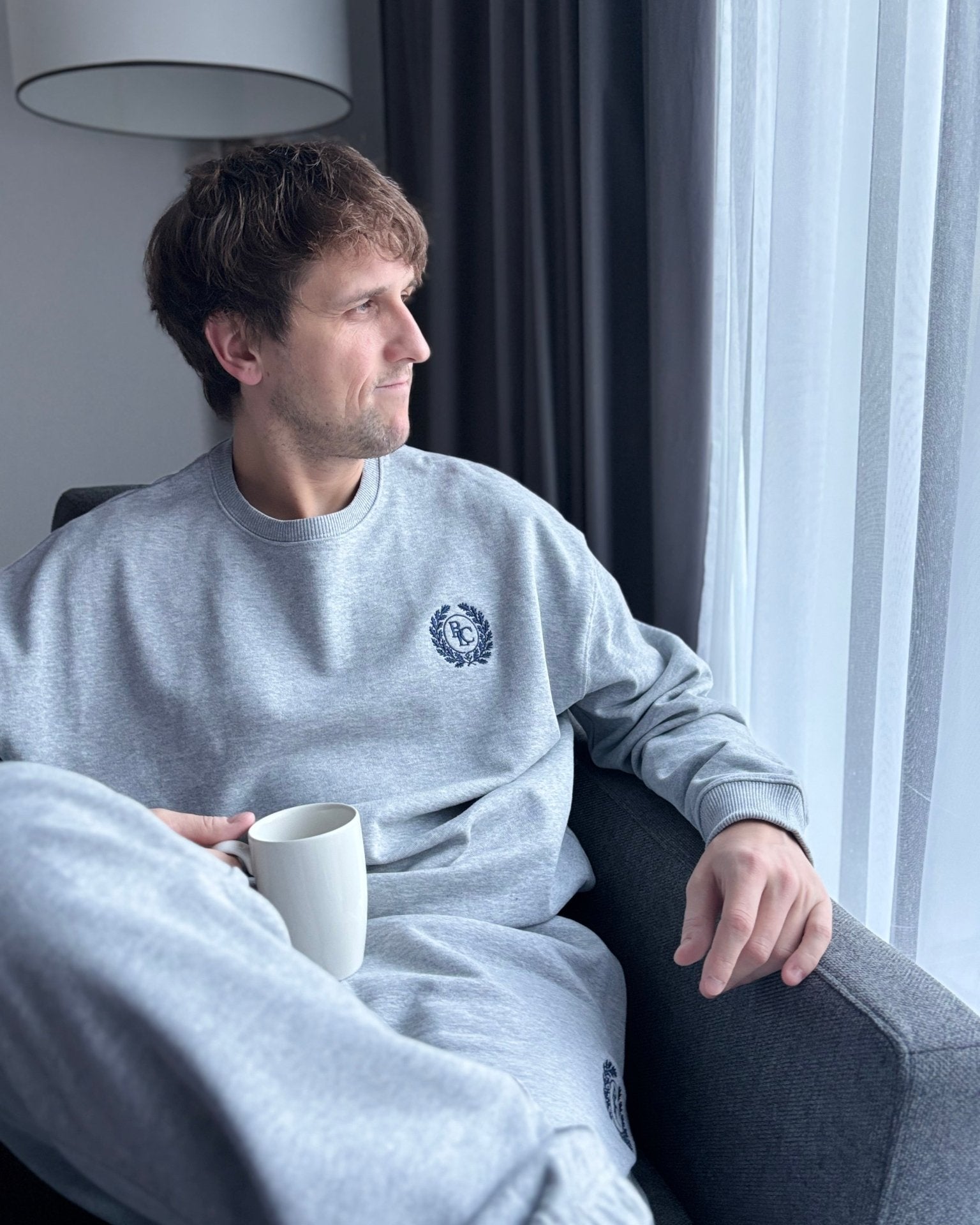 The Heritage Sweatshirt – French Terry Embroidered - Baltics Leisure Club