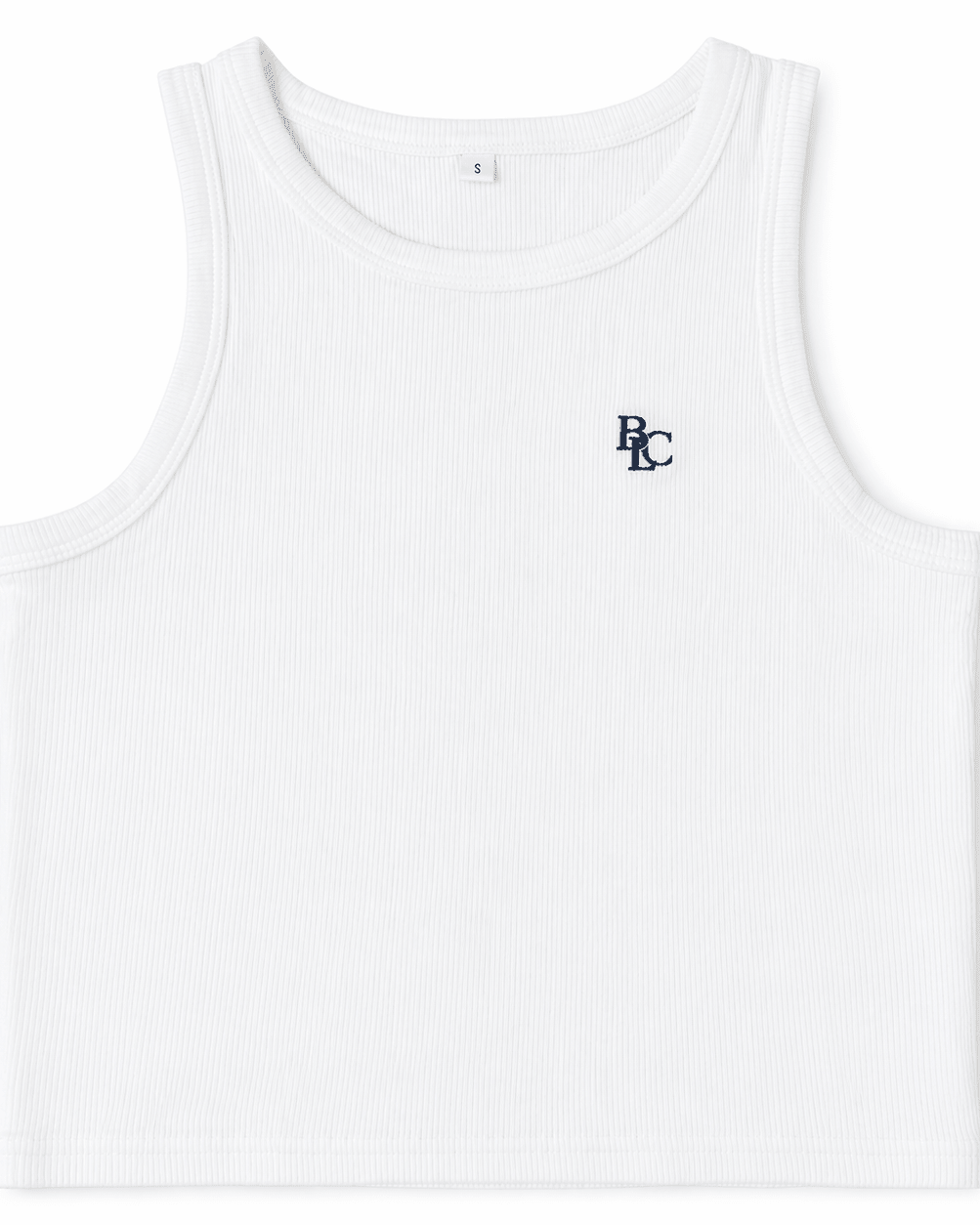 The Monogram Cropped Tank Top - Baltics Leisure Club
