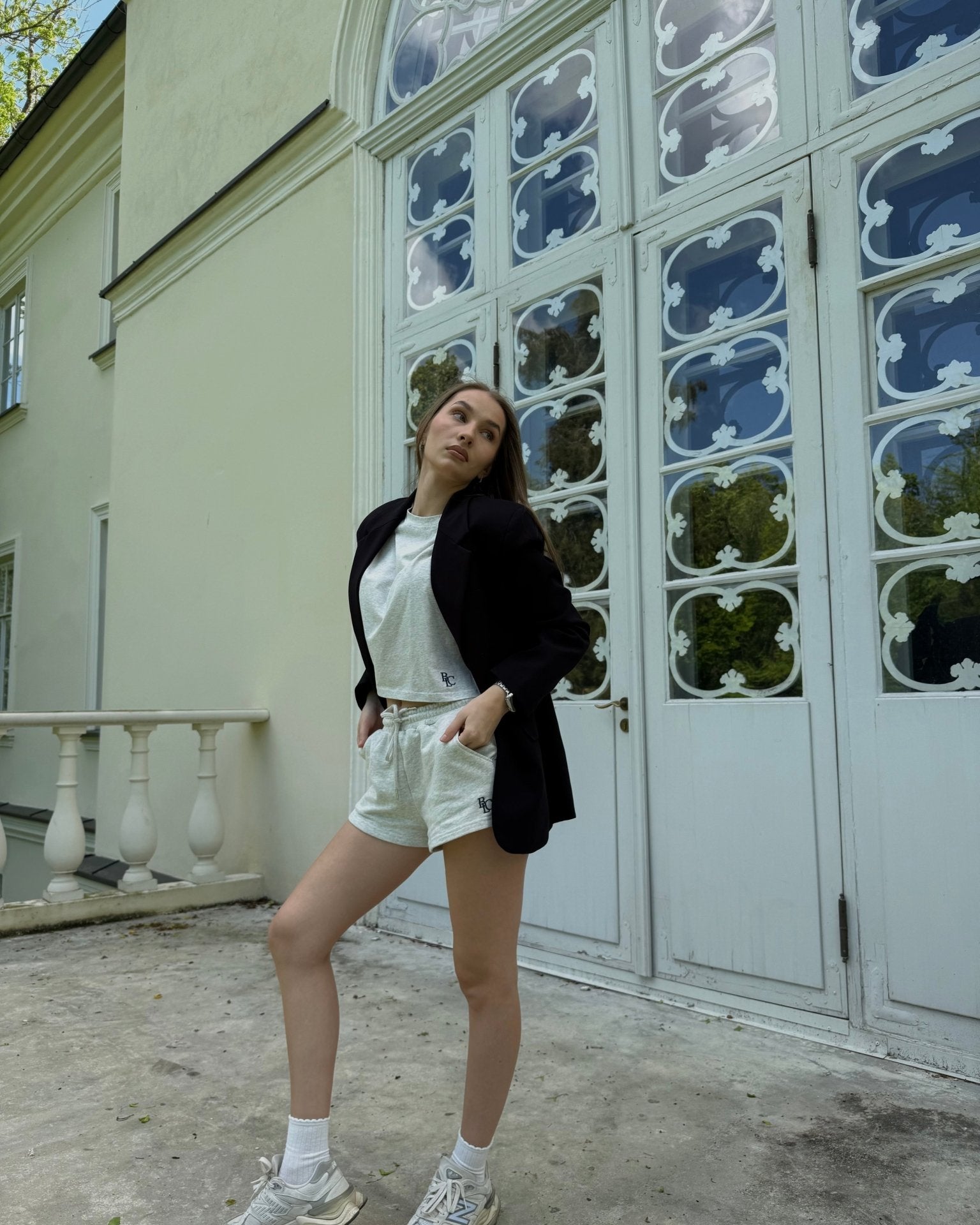 The Monogram T-Shirt & Shorts Set - Baltics Leisure Club
