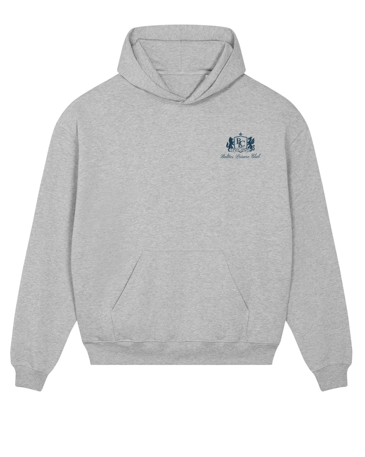 The Club Hoodie – French Terry Embroidered Baltics Leisure Club