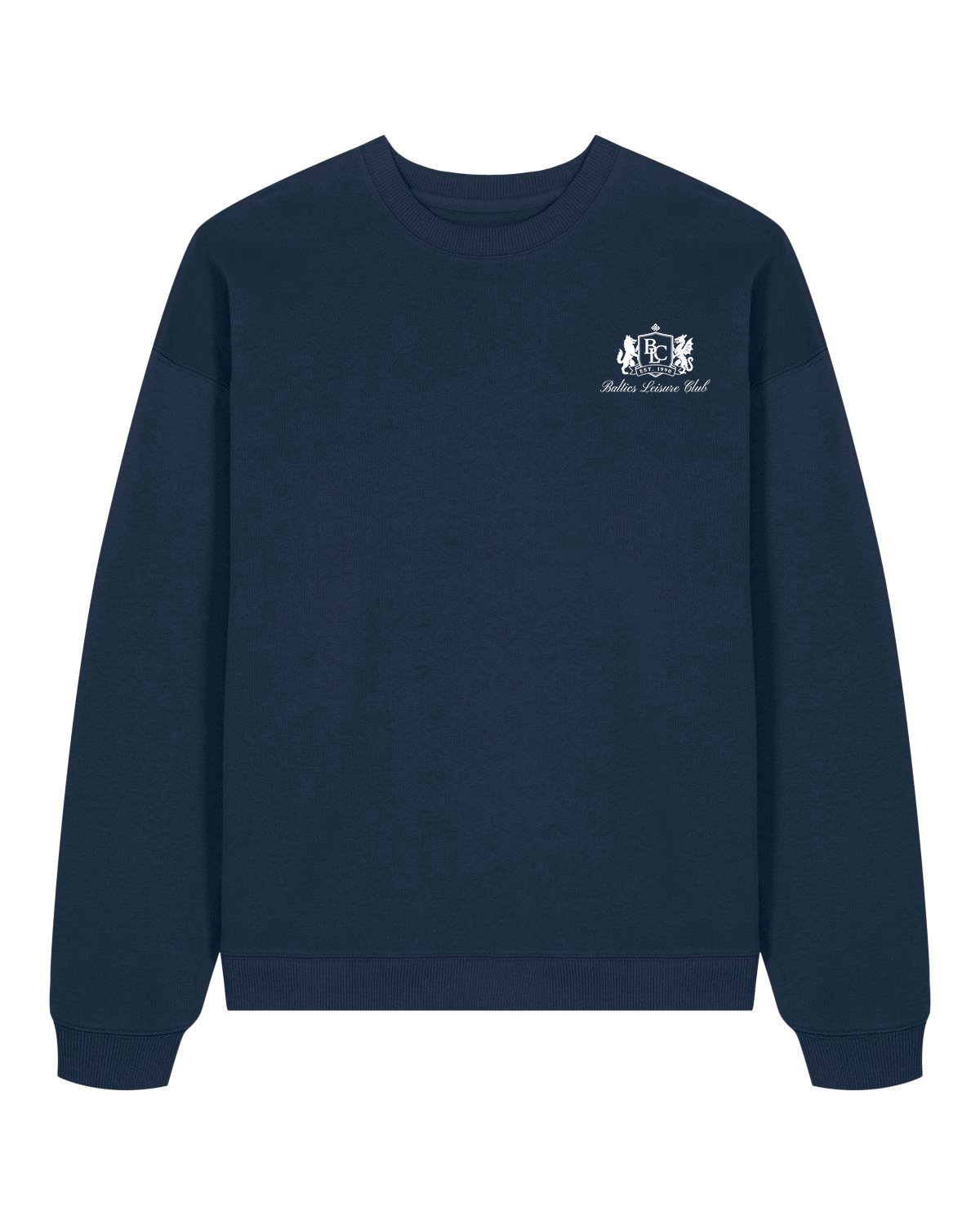 The Club Men Sweatshirt – Navy - Baltics Leisure Club