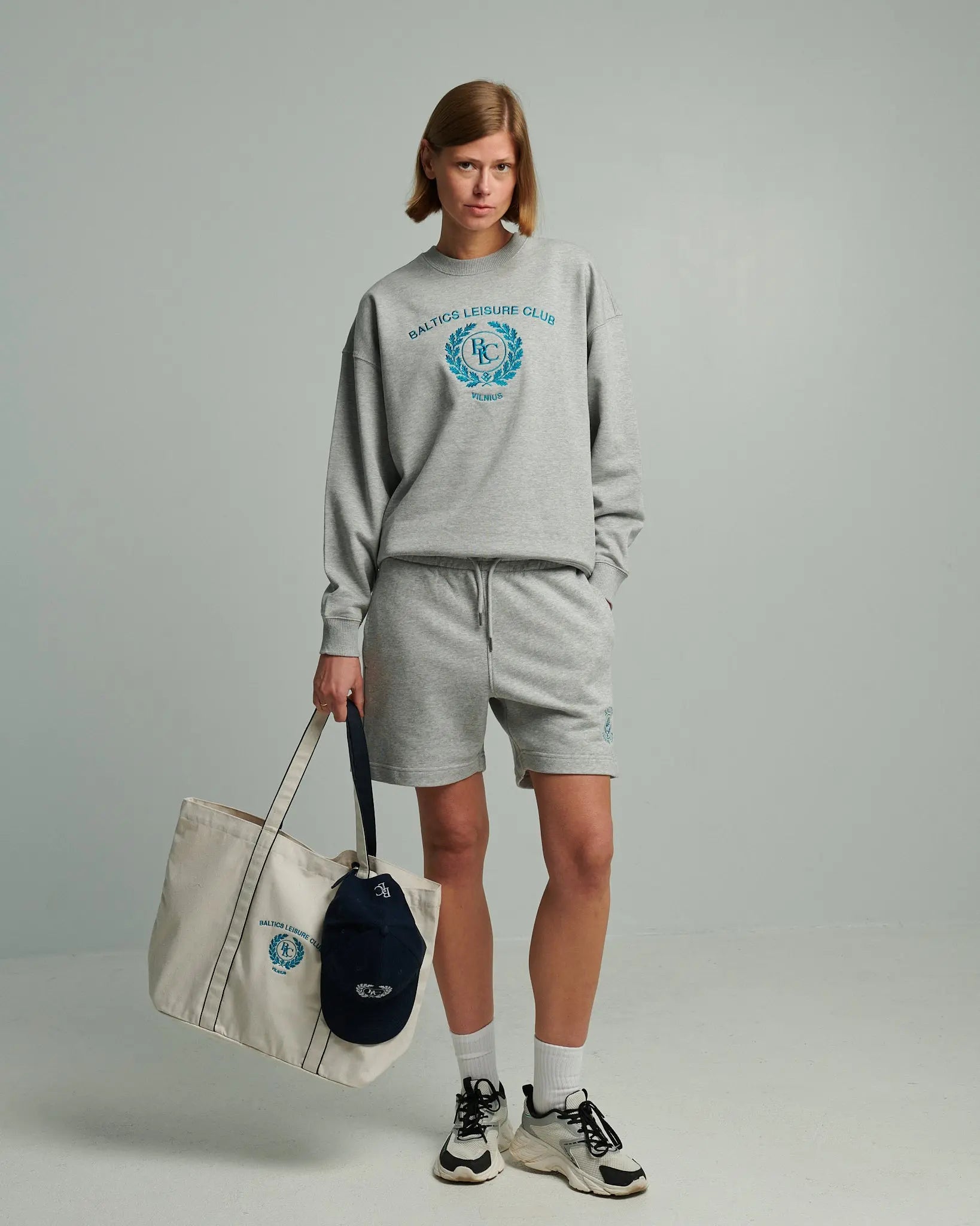 The Emblem Light Blue Edition Sweatshirt - Baltics Leisure Club