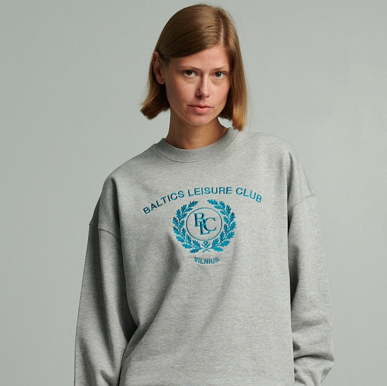The Emblem Light Blue Edition Sweatshirt - Baltics Leisure Club