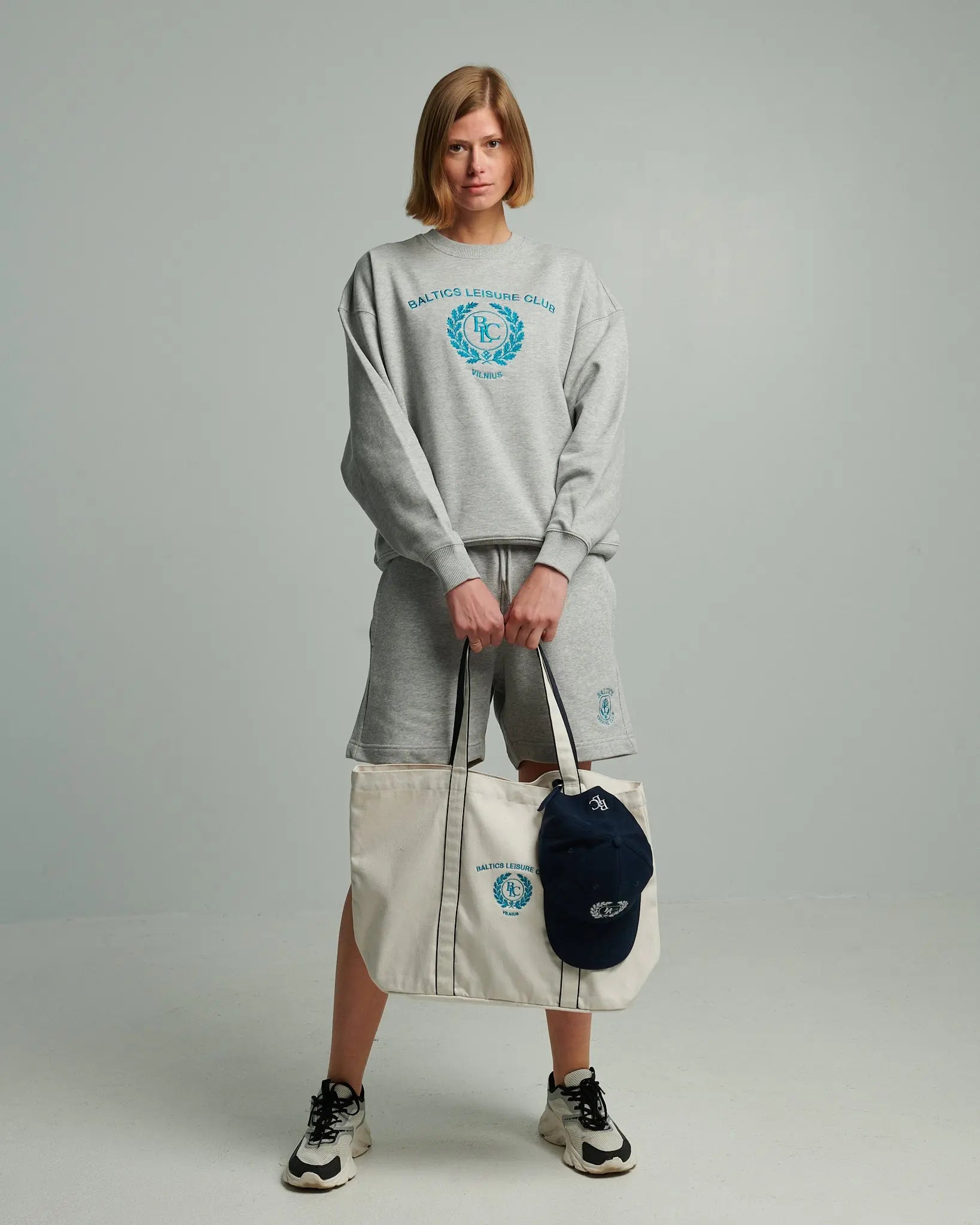 The Emblem Light Blue Edition Sweatshirt - Baltics Leisure Club