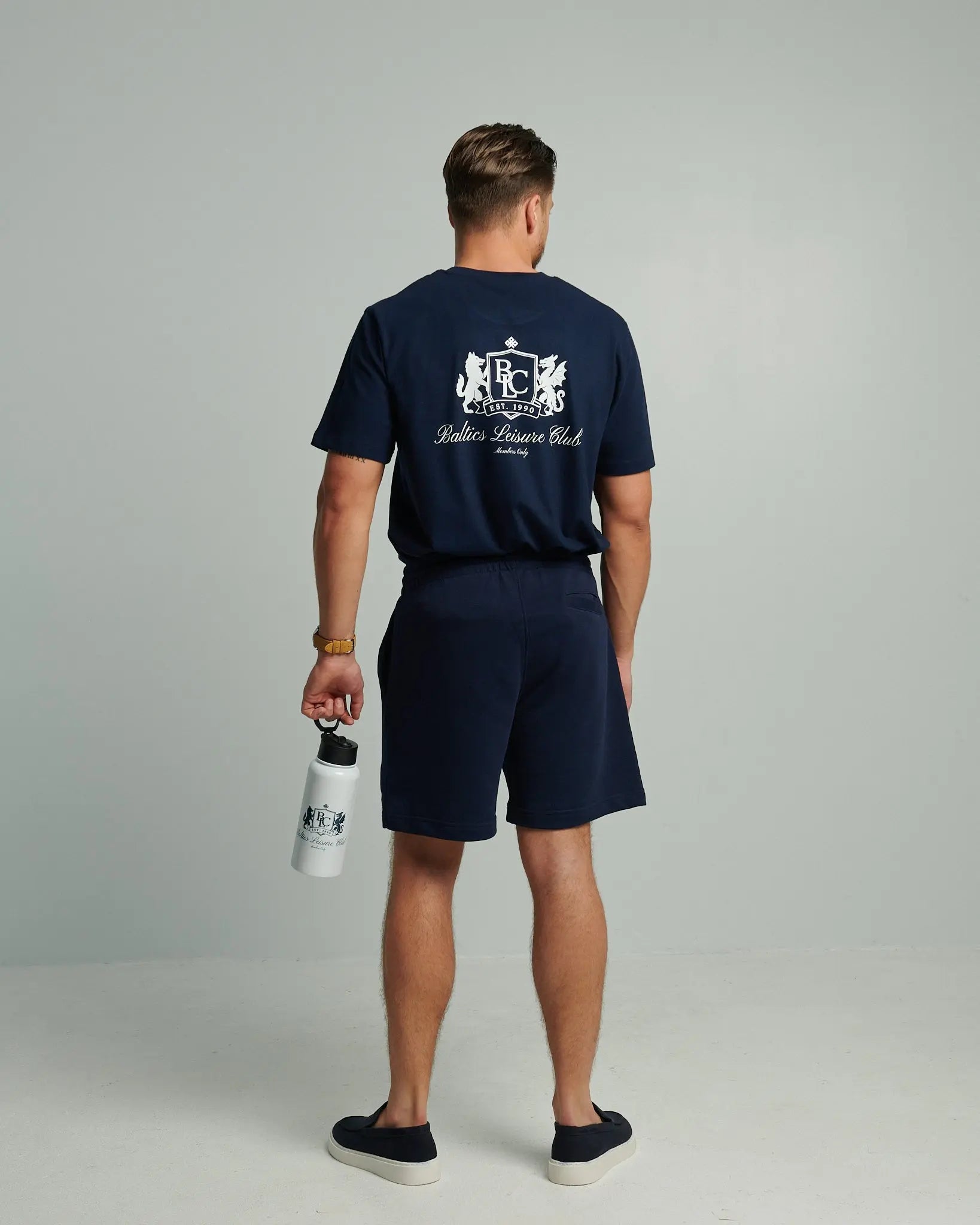 The Club Shorts – Embroidered - Baltics Leisure Club