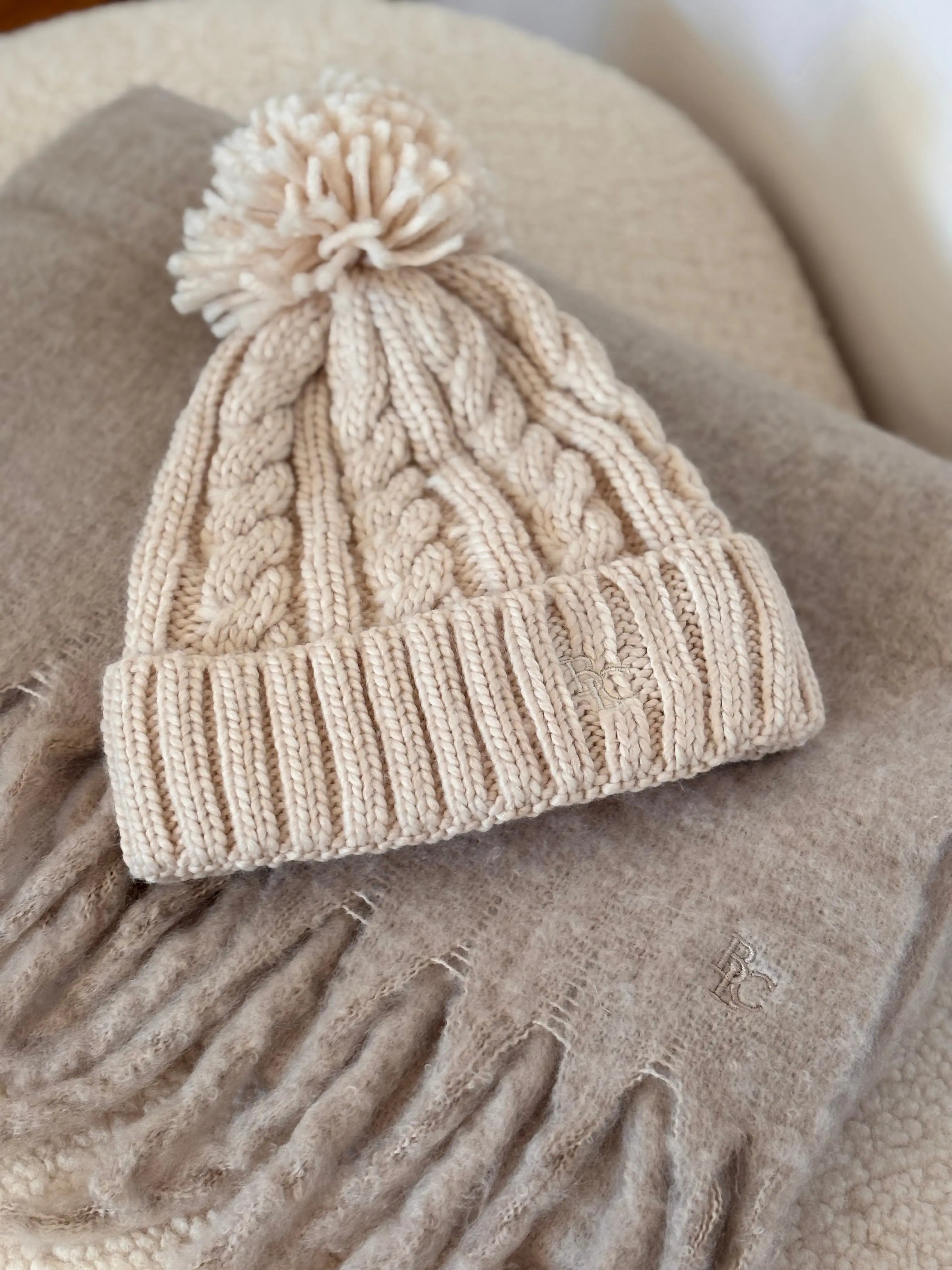 Cable Knit Beanie Baltics Leisure Club