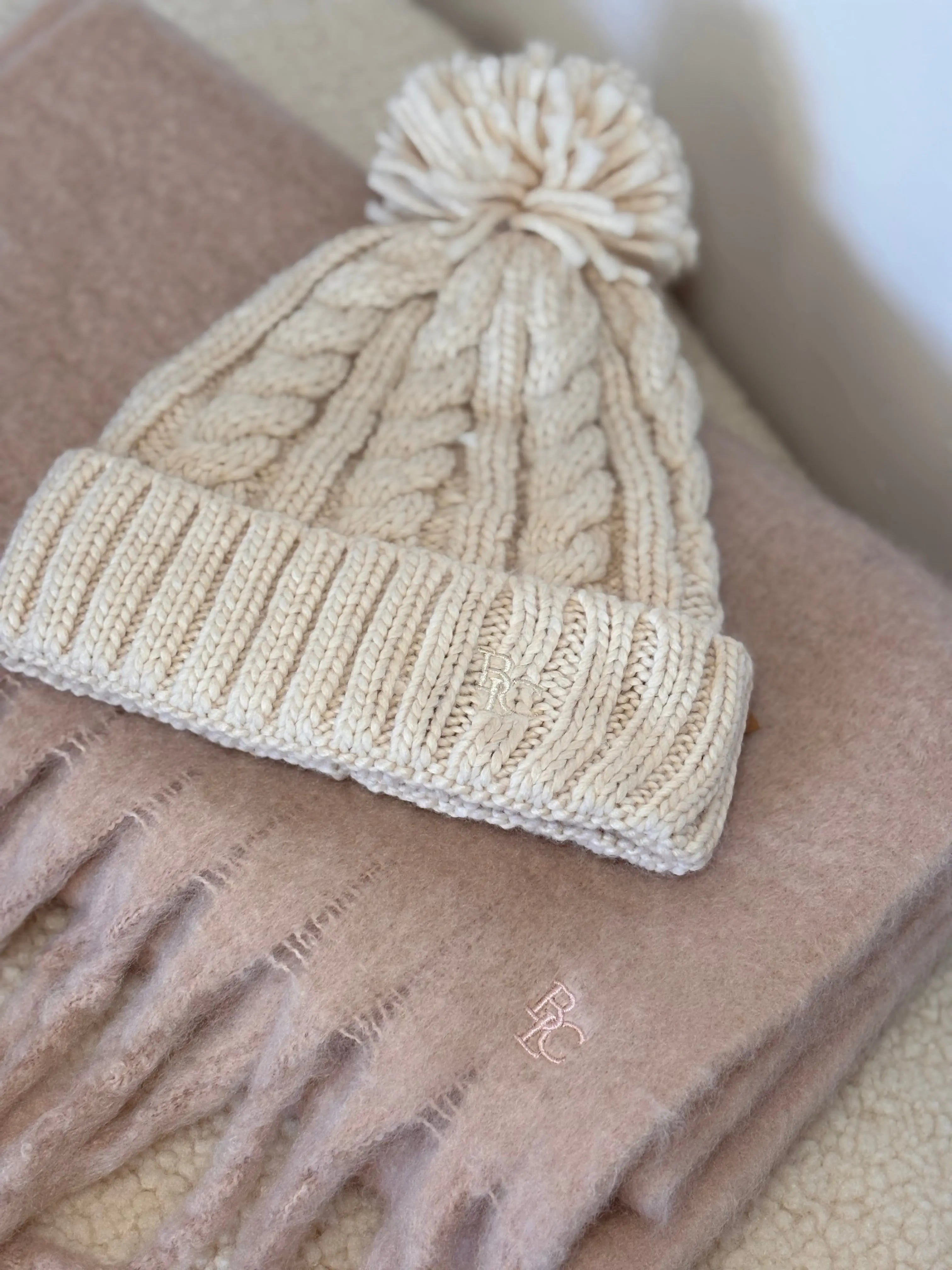 Cable Knit Beanie Baltics Leisure Club