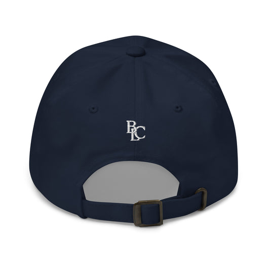 The Heritage Embroidered Cap – Navy - Baltics Leisure Club