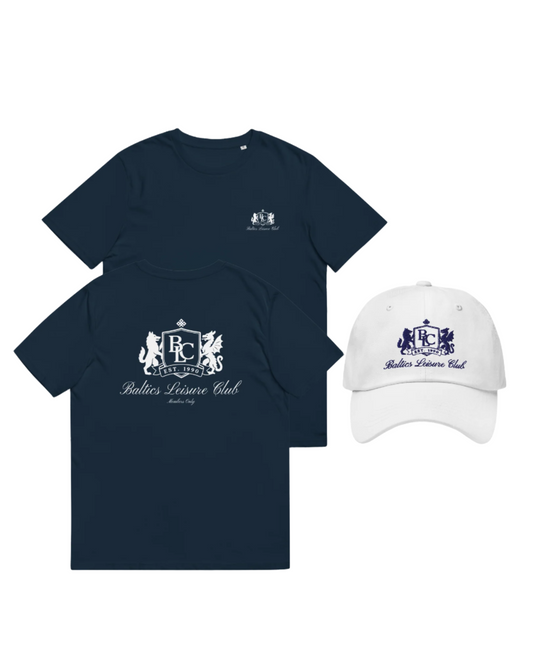 Club Starter Kit – T-Shirt & Cap Bundle - Baltics Leisure Club