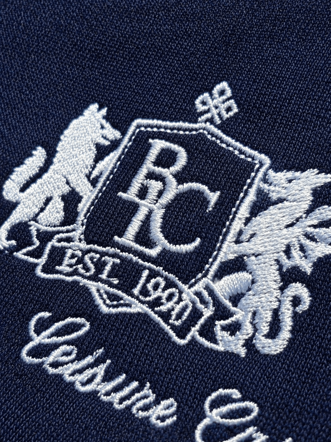 The Club Embroidered Sweatshirt – French Terry - Baltics Leisure Club
