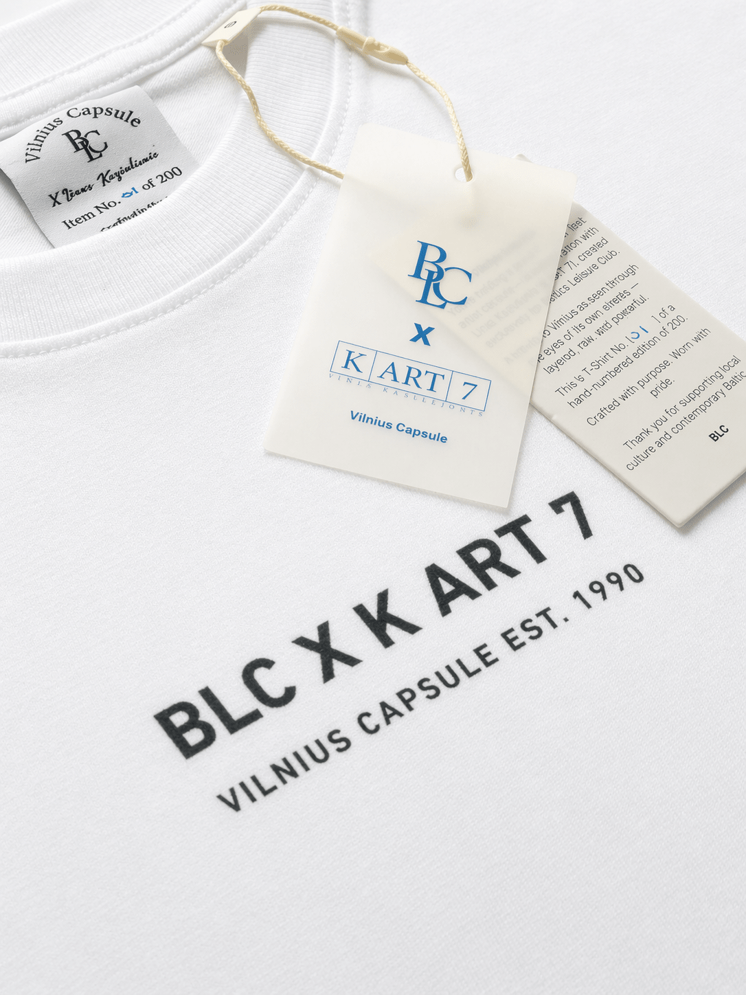 Vilnius Capsule T-Shirt - Baltics Leisure Club